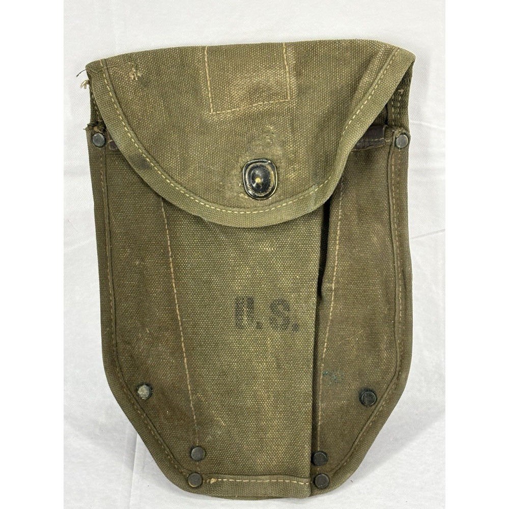US Korean War M1943 Shovel Cover Entrenching E Tool Case Pouch Stamped